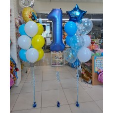 Сет 1 годик и 2 фонтана